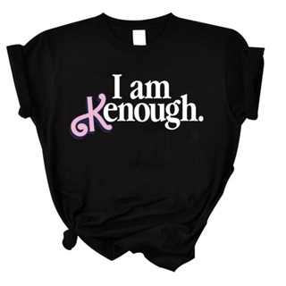 [พร้อมส่ง] เสื้อยืดแขนสั้น พิมพ์ลาย I Am Kenough สไตล์ยุโรป อเมริกัน สําหรับผู้ชาย 2023