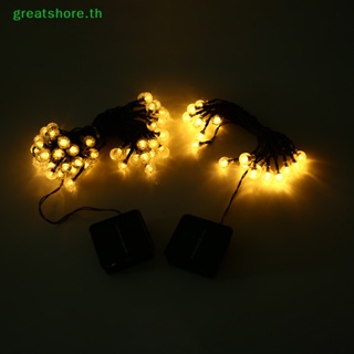 Greatshore สายไฟหิ่งห้อย Led พลังงานแสงอาทิตย์ สําหรับตกแต่งสวนกลางแจ้ง