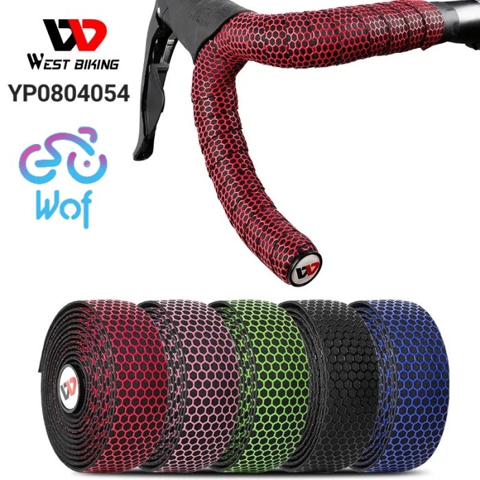 West Biking 054 Bartape Roadbike Bar Tape Dropbar Racing Pu Eva