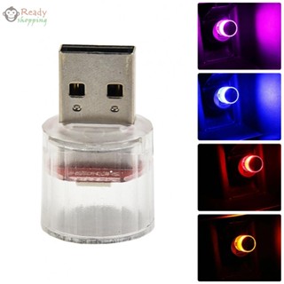 หลอดไฟนีออน LED USB ขนาดเล็ก สําหรับตกแต่งภายในรถยนต์