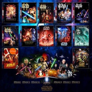 หนังแผ่น Bluray Star Wars ทั้งหมด 11 ภาค Bluray Master เสียงไทย (เสียง ไทย/อังกฤษ | ซับ ไทย/อังกฤษ) หนังใหม่ บลูเรย์