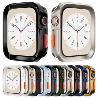 เคส TPU สําหรับ Apple Watch Ultra Case 49 มม. 45 มม. 41 มม. 44 มม. 40 มม. กรอบกันชน สําหรับ iWatch Series 8 7 6 5 4 SE