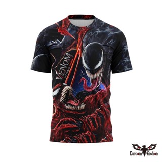 เสื้อยืด พิมพ์ลายภาพยนตร์ venom 2 2022 สําหรับผู้ชาย