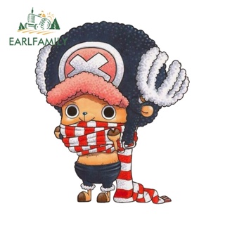 Earlfamily สติกเกอร์ไวนิล ลาย One Piece 13 ซม. สําหรับติดตกแต่งรถยนต์ รถจักรยานยนต์ หมวกกันน็อค แล็ปท็อป