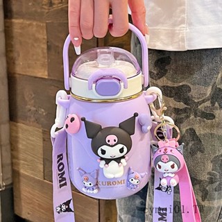 Sanrio Pacha Dog กระติกน้ําร้อนน่ารัก 316 แก้วน้ํา แบบพกพา ระดับมืออาชีพ สําหรับเด็กผู้หญิง โรงเรียน