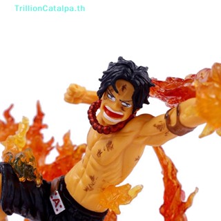 Trillioncatalpa ตุ๊กตาอนิเมะ Zero Fire Fist Luffy Ace ของเล่น ของขวัญ สําหรับเด็ก