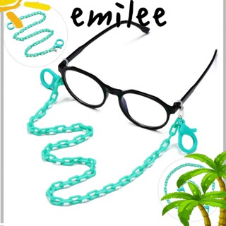 Emilee สายโซ่คล้องแว่นตา กันลื่น เบาพิเศษ สําหรับเด็ก