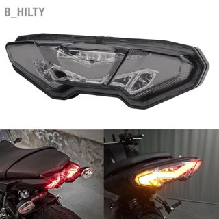 B_HILTY ไฟท้าย LED รถจักรยานยนต์ IP67 ไฟเลี้ยวกันน้ำไฟเบรคสำหรับ MT-09 FZ-09 Tracer