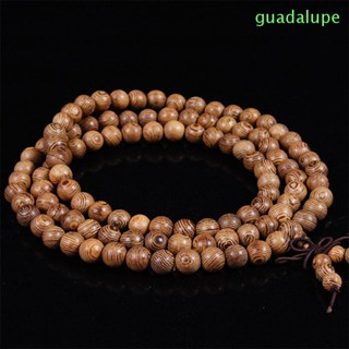 Guadalupe สร้อยข้อมือ หม่าล่า แฟชั่น พิเศษ ไม้ Wenge กําไลข้อมือ เครื่องประดับ ลูกปัด ลูกประคํา