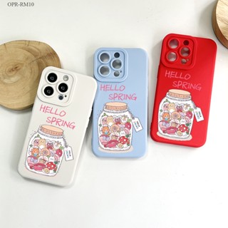 Realme 10 9 9i 8 8i 6i 5 5S 5i Pro Plus Pro+ 4G 5G เคสเรียวมี สำหรับ Hello Spring เคส เคสโทรศัพท์