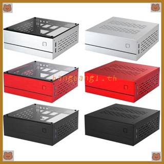 Bang B01 คอมพิวเตอร์ตั้งโต๊ะ PC Enclosure Mini ITX สําหรับเคสแชสซี กระจกอลูมิเนียมสั้น