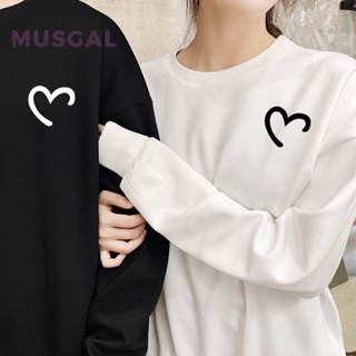 Musgal ใหม่ เสื้อกันหนาวลําลอง แขนยาว เซ็กซี่ แฟชั่นสําหรับผู้หญิง 2023