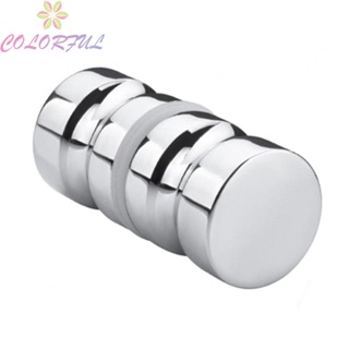 【COLORFUL】Door Handle Knob 6-18mm Thick Aluminum Alloy No Rust Simple And Durable