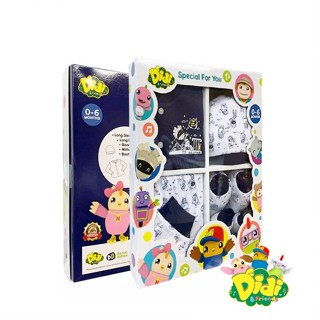 Didi &amp; Friends Premium ชุดเสื้อผ้าเด็กแรกเกิด / ชุด Hadiah Bayi (5 ชิ้น) / Ф`