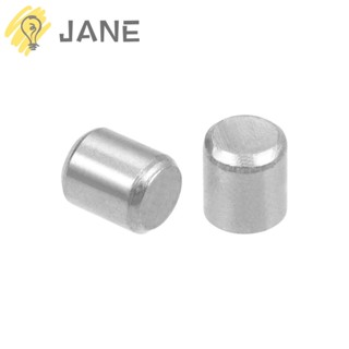 Jane หมุดเดือยไม้ สเตนเลส 304 5 มม. x 6 มม. ทนทาน สีเงิน สําหรับวางของในร่ม และกลางแจ้ง 50 ชิ้น