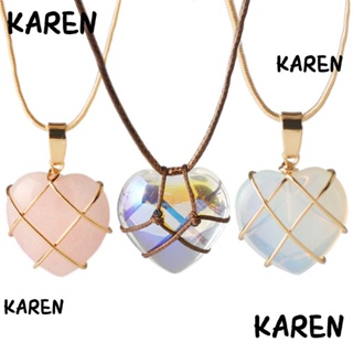 Karen สร้อยคอโซ่ จี้รูปหัวใจ เครื่องประดับ สําหรับตุ๊กตาบาร์บี้ DIY