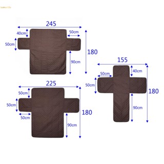 ปลอกโซฟา เฟอร์นิเจอร์ ซักล้างได้ สีกาแฟ สําหรับสัตว์เลี้ยง สุนัข 1-3 คน