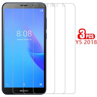 ฟิล์มกระจกนิรภัยกันรอยหน้าจอ สําหรับ huawei y5 lite prime 2018 y52018 y 5 5y huawey huawe huwei hawei huawi 9h