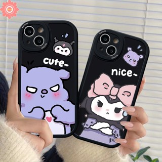 เคสโทรศัพท์มือถือคู่รัก แบบนิ่ม ลายการ์ตูน Melody Kuromi น่ารัก สําหรับ Redmi 12C 10C 9A 9C 10A A1 A2 10 9 K40s 9T Note 11 11 Pro+ 9s 10s 8 9 11s Pro 10 8 POCO M3 F4 X3 NFC Pro Mi 12 11T เคสโทรศัพท์มือถือ Tpu สําหรับ Tpu