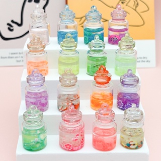 Spot# transparent glass bottle luminous fruit Ala bottle wishing bottle diy mobile phone shell handmade key chain hairpin accessories with 8jj