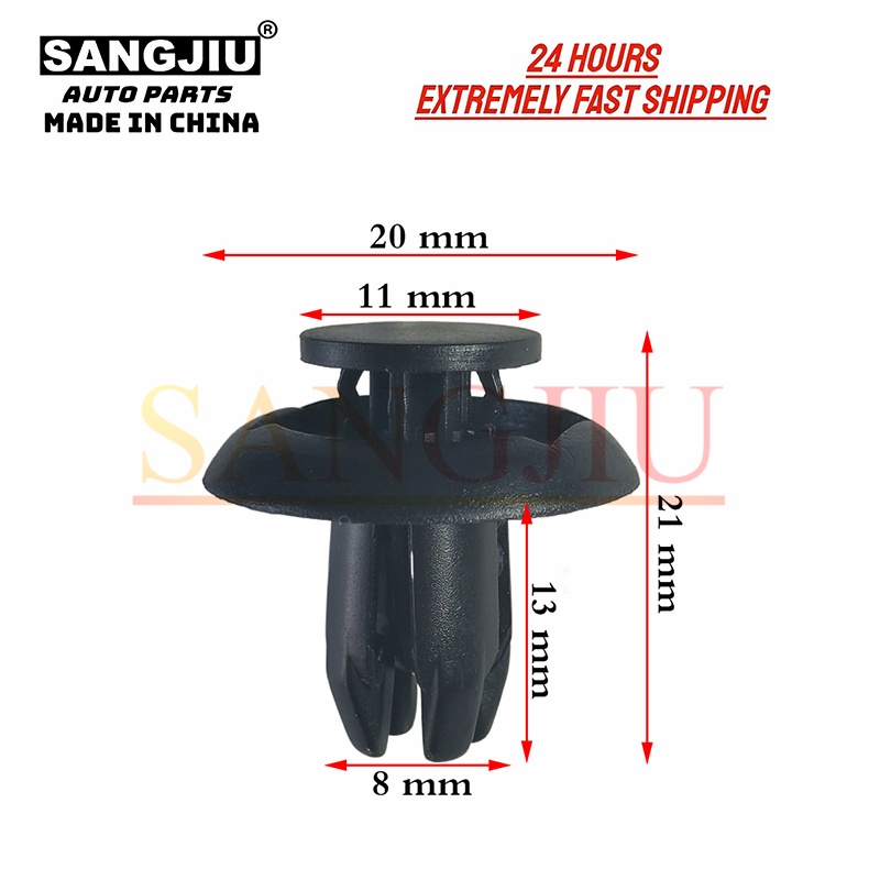 คลิปซับในบังโคลน สําหรับ Mazda CX-3 CX-5 CX-9 MX-5 Miata Models 384 variants Toyota Scion Yaris B45A