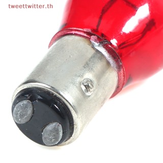 Tweet BAW15D หลอดไฟเลี้ยว 12V สีแดง สําหรับรถยนต์ 2 ชิ้น TH