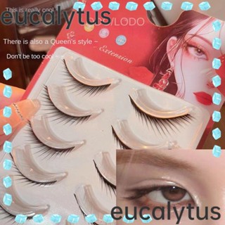 Eucalytus1 ขนตาปลอม ยาวธรรมชาติ DIY 5 คู่