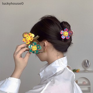 Luckyhouse0^^ กิ๊บติดผม รูปดอกทานตะวัน และปลาฉลามน่ารัก แฟชั่นสําหรับผู้หญิง