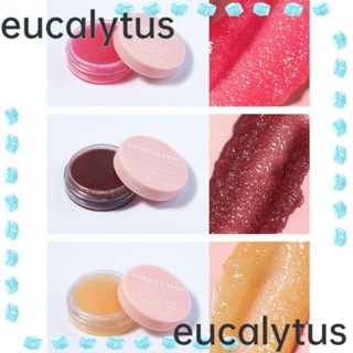 Eucalytus1 ลิปบาล์ม สครับ สมูท ครีมสครับริมฝีปาก ให้ความชุ่มชื้นอย่างล้ําลึก