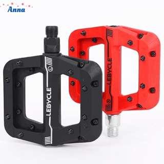 【Anna】High strength Nylon Fiber Pedals Wide Tread Surface for Better Riding Experience