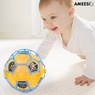 Ameesi ลูกบอลกระพริบไฟฟ้า พร้อมไฟ สําหรับเต้นรํา ร้องเพลงฟุตบอล