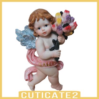 [Cuticate2] ฟิกเกอร์เรซิ่น รูปปั้นนางฟ้า ของขวัญ สําหรับครอบครัว เพื่อน