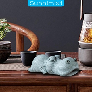 [Sunnimix1] รูปปั้นสัตว์หินน่ารัก ขนาดเล็ก สําหรับตกแต่งบ้าน ห้องนอน ออฟฟิศ DIY