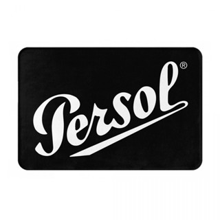 Persol (1) พรมเช็ดเท้า ผ้าสักหลาด กันลื่น ดูดซับน้ํา แห้งเร็ว 16x24 นิ้ว สําหรับห้องน้ํา พร้อมส่ง