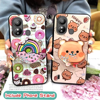 Back Cover Silicone Phone Case For ZTE Blade L220 glisten Durable Kickstand Waterproof Cartoon Cute Soft Case Anti-dust