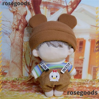 Rosegoods1 ชุดเอี๊ยมกางเกง ทรงหลวม DIY สําหรับเด็กทารก