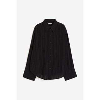 H&amp;M  Woman Oversized crinkled shirt 1151241_1