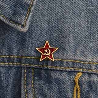 San* เข็มกลัดโลหะ ทรงกลม สไตล์รัสเซีย USSR สําหรับตกแต่งเครื่องประดับ