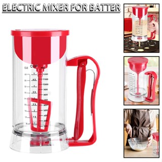 Cordless Electric Battery Powered Mixer Dispenser Pancake Cupcake Waffle Batter