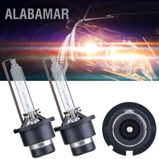 ALABAMAR 2Pcs D2S 6000K 35W รถ Xenon หลอดไฟหน้าเปลี่ยนหลอดไฟ