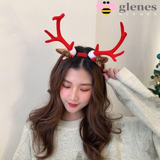 Glenes ที่คาดผม ผ้ากํามะหยี่ขนนิ่ม รูปกวาง สไตล์เกาหลี ขนาดใหญ่ สําหรับผู้หญิง