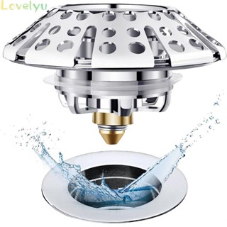 ⭐24H SHIPING ⭐Drain Stopper 2 In 1 Anti-Rust Brass Material Silver Color Tub Stopper