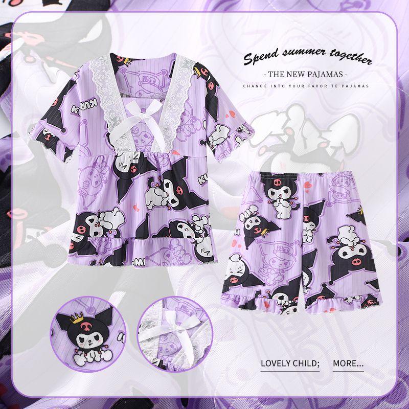 #ชุดเด็กผู้หญิง #เสื้อผ้าเด็กผู้หญิง #ชุดการ์ตูน #ผ้าโพลีเอสเตอร์ #แขนสั้น
