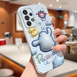 เคสโทรศัพท์มือถือแบบแข็ง กันรอยกล้องส่องทางไกล ลายดอกไม้สีเหลือง สําหรับ Samsung A04s A50 A50s A30s A51 A52 A52s A53 A71 A73 A04e