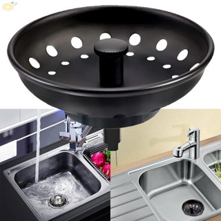 【VARSTR】Sink Filter Black Corrosion Resistance DUAL FUNCTION Kitchen Sink Strainer