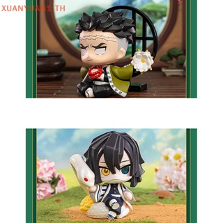 Xuan POPMART ของเล่นตุ๊กตาฟิกเกอร์ Demon Slayer Brith Flower Series น่ารัก สําหรับเก็บสะสม ของขวัญ