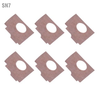 SN7 6 ชิ้นลูกโซ่กรองอากาศทำความสะอาดผ้าฝ้ายสำหรับ Stihl 018 MS180 017 MS170 MS180C MS 180 170 อุปกรณ์เสริม