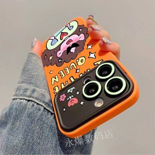 เคสมือถือ แบบนิ่ม ลายผู้หญิงตลก สําหรับ Apple 14 Pro Max Iphone 13 Pro 12 11 7p UWRE