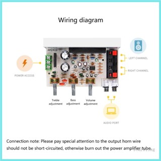 Star บอร์ดขยายเสียงสเตอริโอ DX-0408 2 0Channel AC15V-18V 50W+50W เอาท์พุต