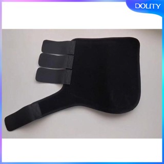 [dolity] รองเท้าบูทขาม้า ผ้านีโอพรีน กันกระแทก 4 ชิ้น